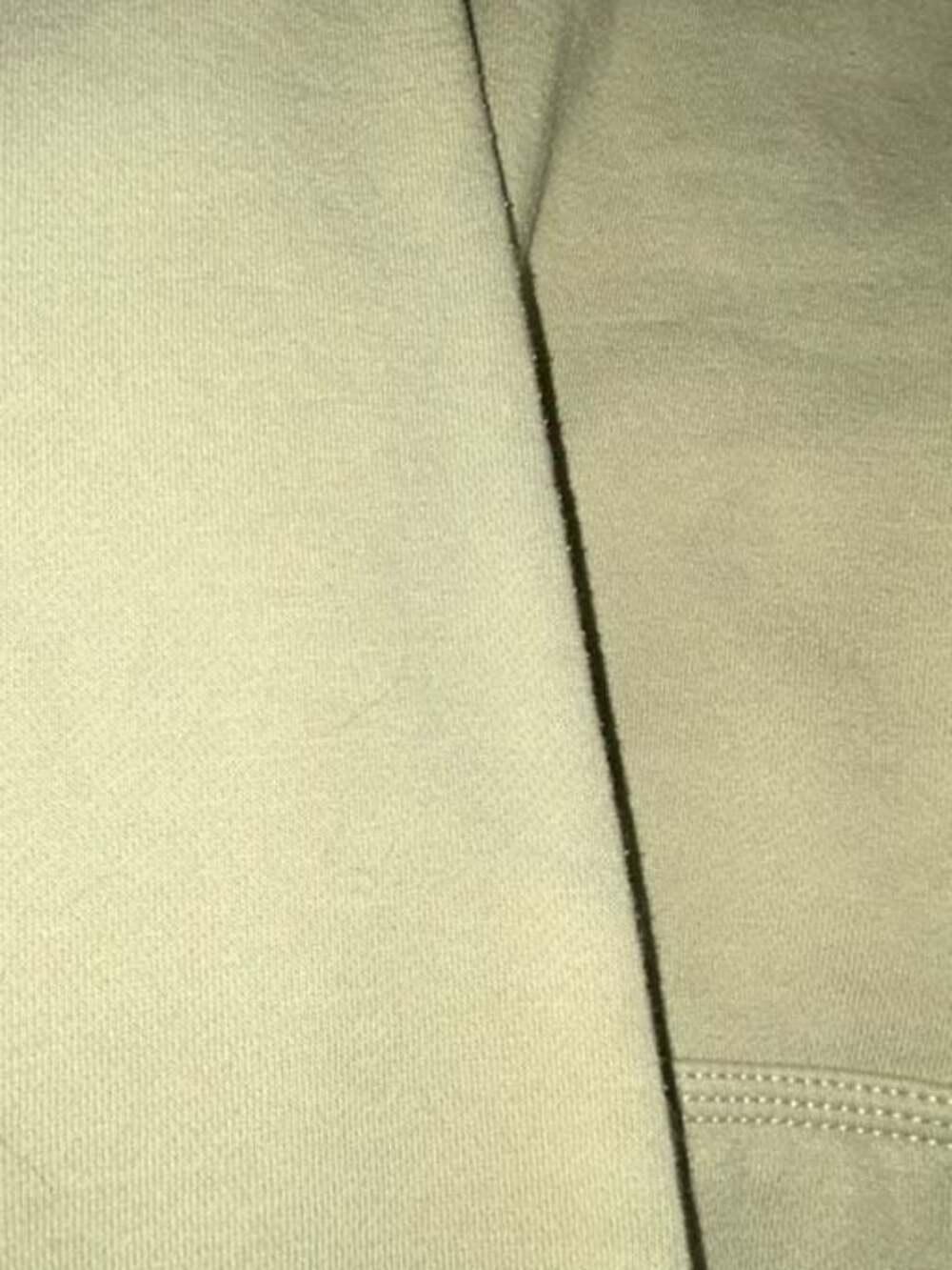 Carhartt Women's Relaxed Fit Clarksburg Logo Sleeve Hoodie in Flaxseed - Picture 4 of 8